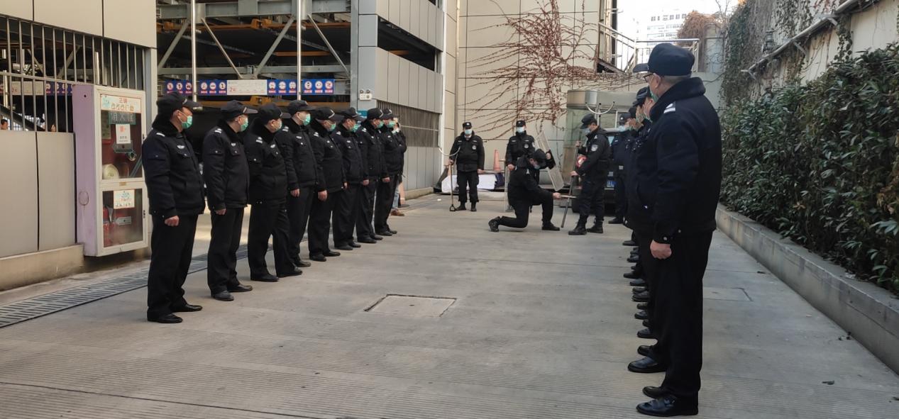 強化保安培訓  筑牢安全保障-----潤州保安公司組織醫(yī)院保安開展專項培訓