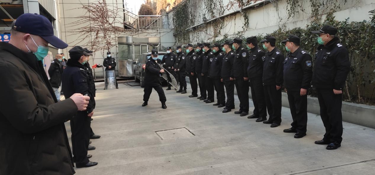 強化保安培訓  筑牢安全保障-----潤州保安公司組織醫(yī)院保安開展專項培訓