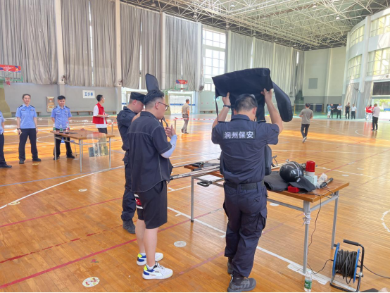 筑牢安全防線，技能閃耀賽場